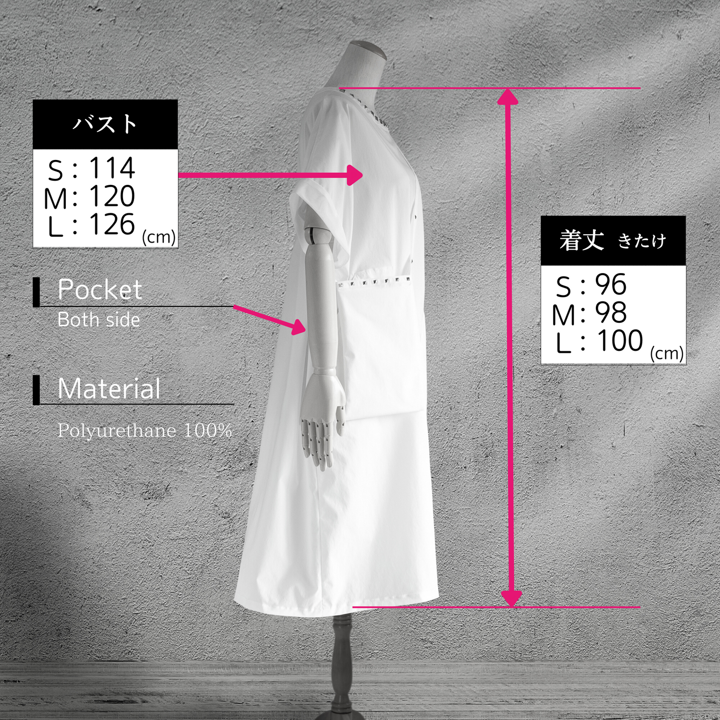 套頭裙&連衣裙 衣服由一件決定 口袋手袋 AP25 由穿著決定