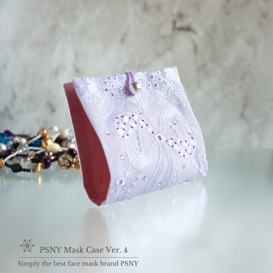 PSNY 施華洛世奇和刺繡面具盒 Choice of strap options Ver4 MCV4