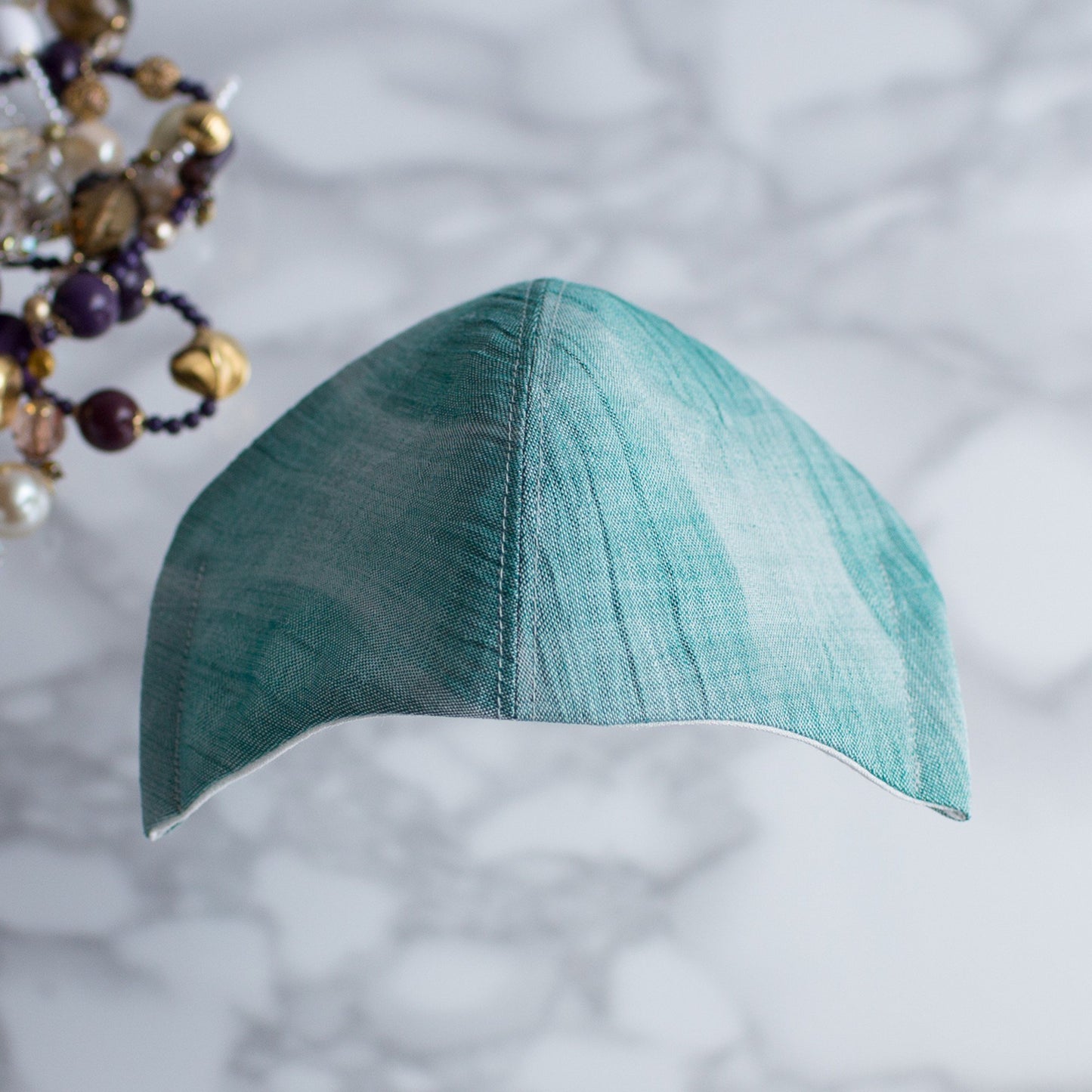 PSNY包郵 縐紗波浪綠色棉麻花粉無紡布濾網接觸清涼Yoryu Luxury Beauty Viridian Grass綠色美麗成人3D面膜成人面膜-PW02