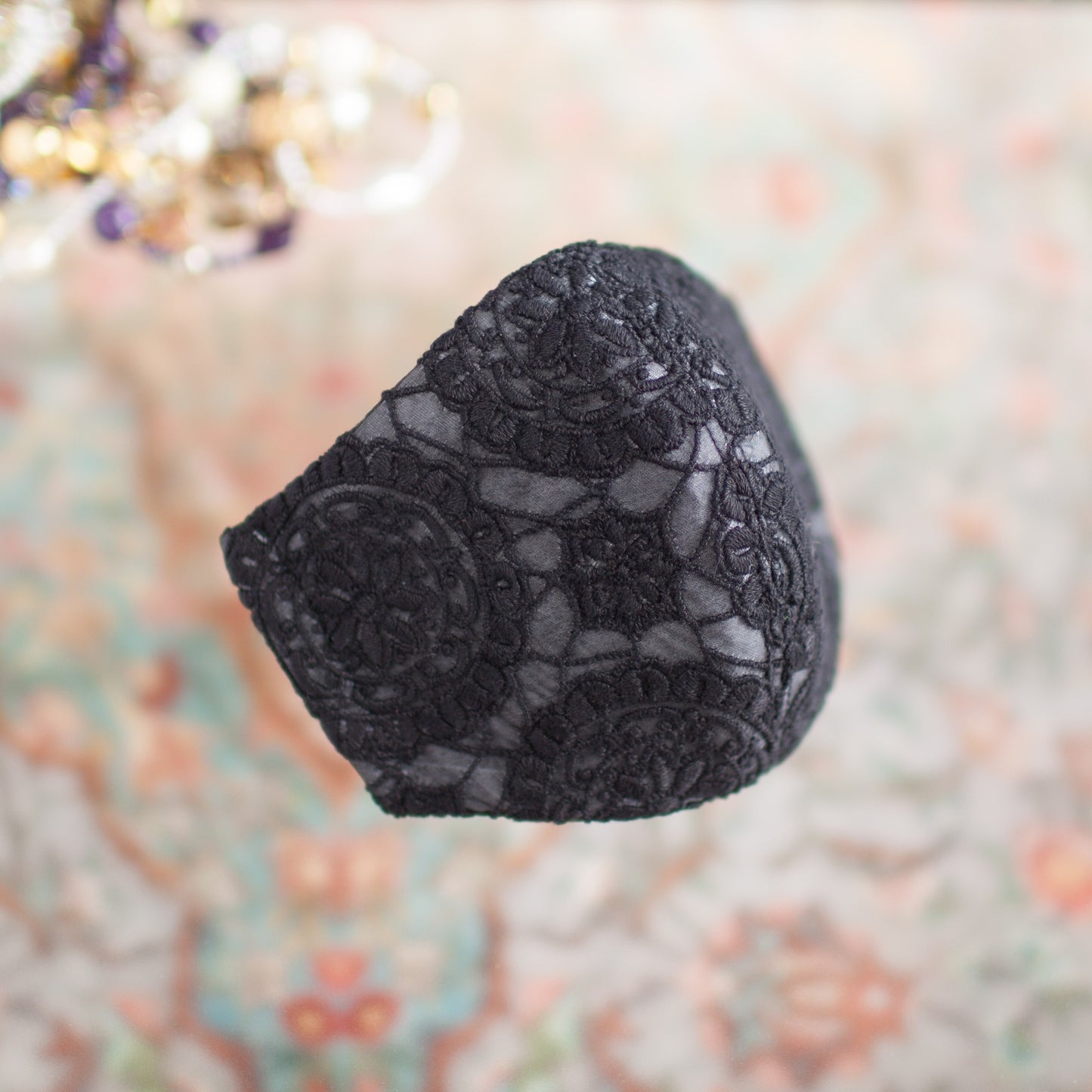 Doily 蕾絲黑色過濾面膜 LD01