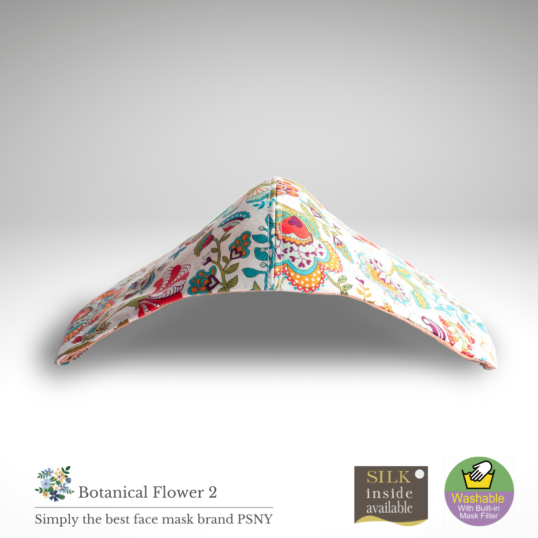 Botanical Flower Liberty Tana Lawn Mask BF03