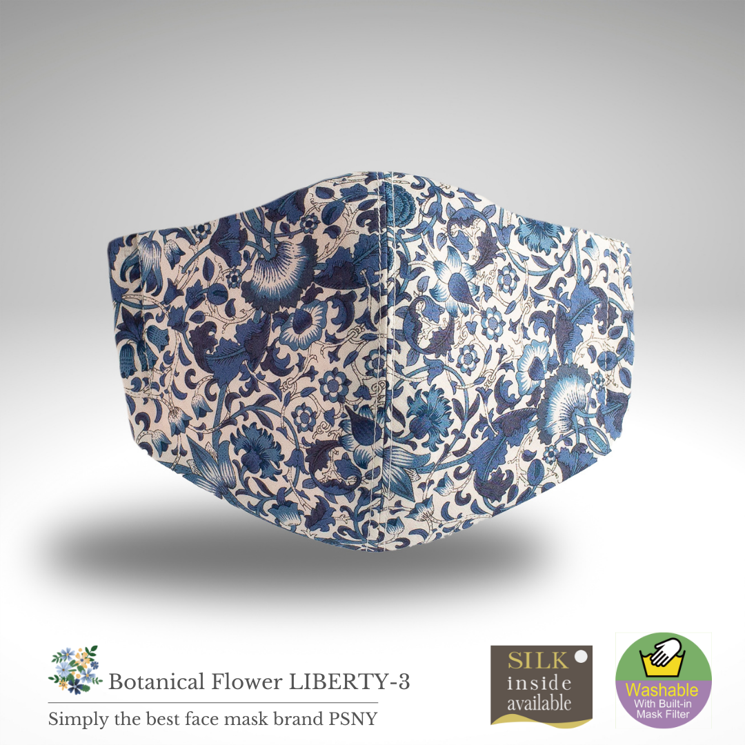 PSNY Botanical Tana Lawn Liberty Pattern Mask BF05