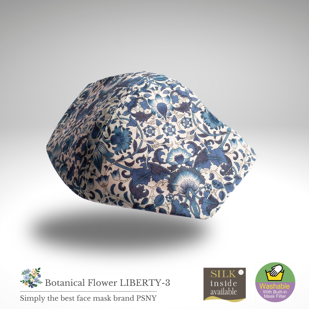 PSNY Botanical Tana Lawn Liberty Pattern Mask BF05