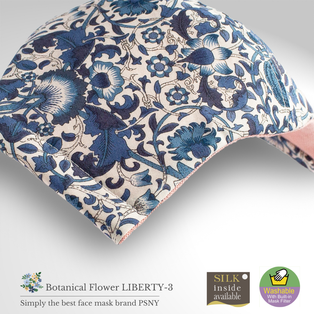PSNY Botanical Tana Lawn Liberty Pattern Mask BF05
