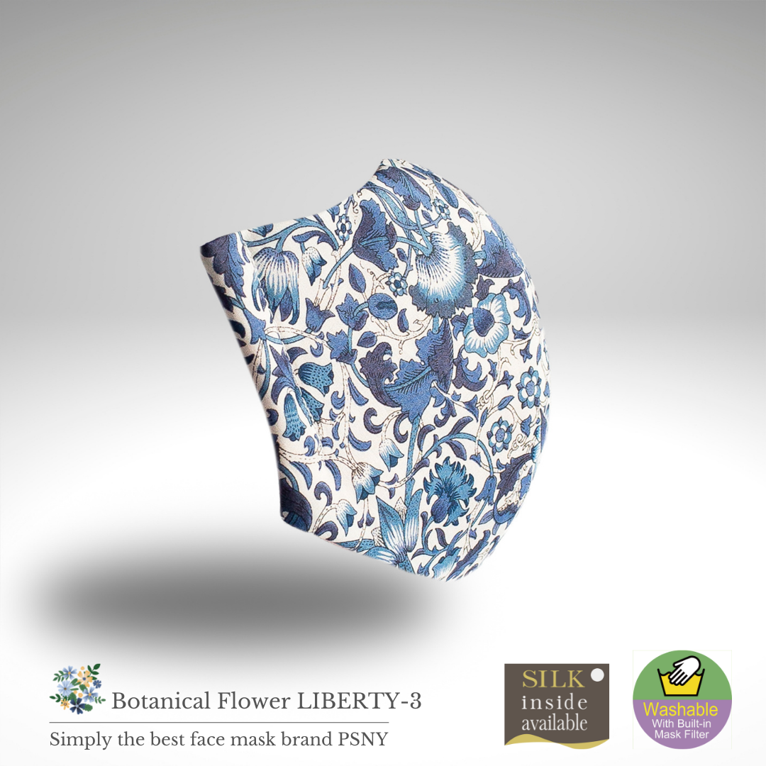 PSNY Botanical Tana Lawn Liberty Pattern Mask BF05