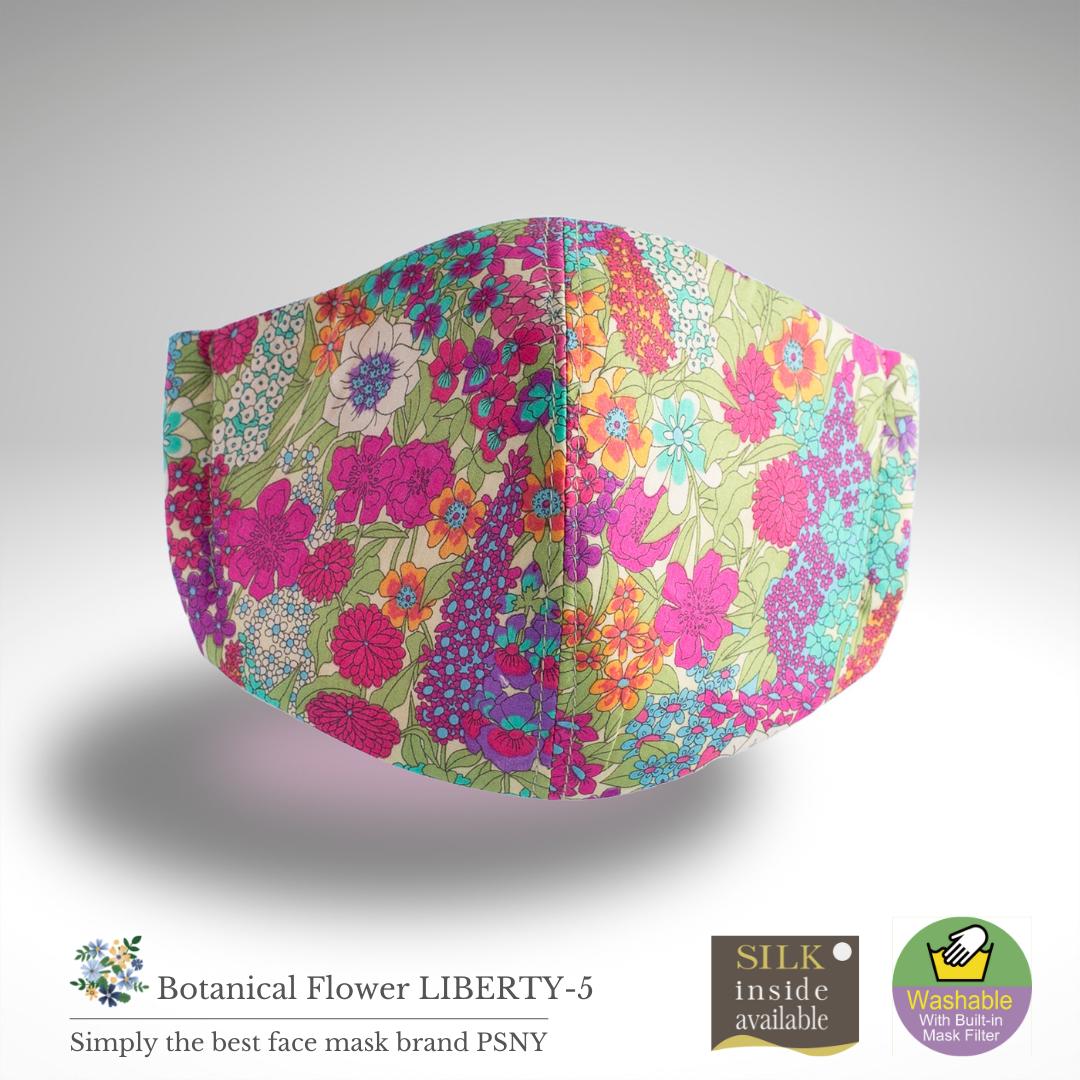 Botanical Tana Lawn Liberty 5 Mask BF07
