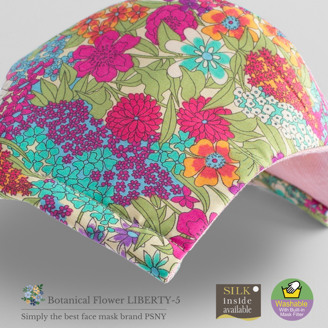 Botanical Tana Lawn Liberty 5 Mask BF07