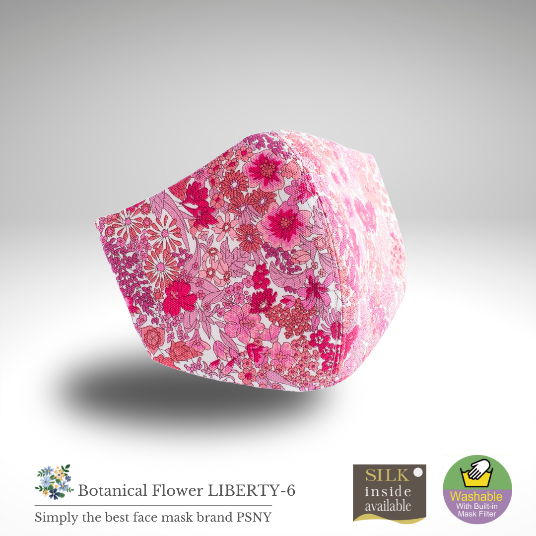 Botanical Oxford Liberty 6 Mask BF08