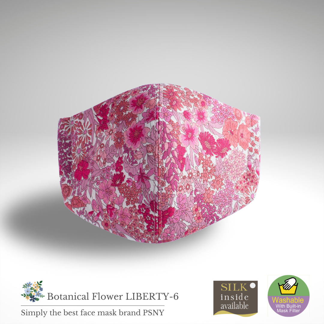 Botanical Oxford Liberty 6 Mask BF08