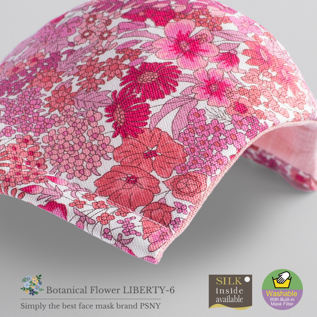 Botanical Oxford Liberty 6 Mask BF08
