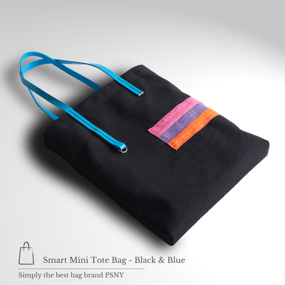 One Mile Mini Tote Bag Black BG06