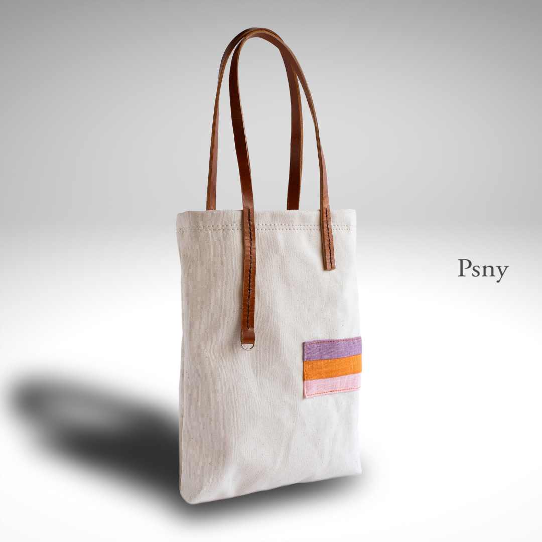 One Mile Mini Tote Bag Ecru BG08
