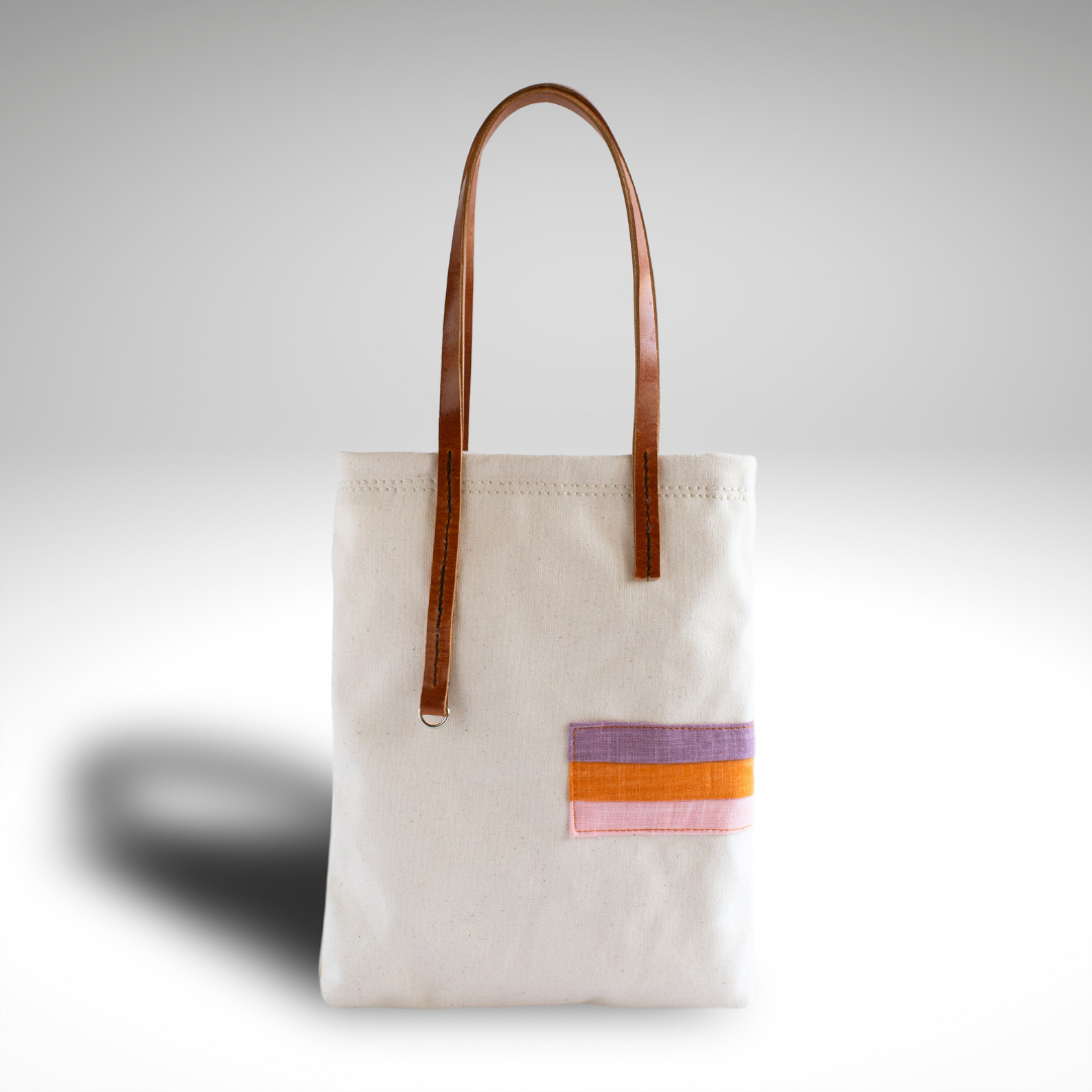 One Mile Mini Tote Bag Ecru BG08