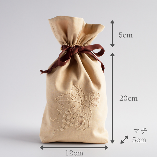 手工刺繡抽繩包斯瓦圖刺繡BG11