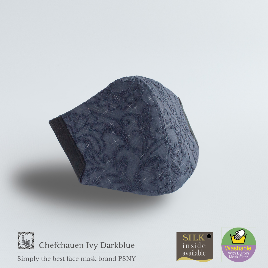 PSNY Chefchaouen 常春藤蕾絲深藍色過濾面膜 CH15