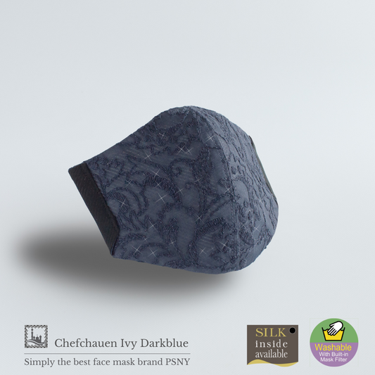 PSNY Chefchaouen 常春藤蕾絲深藍色過濾面膜 CH15
