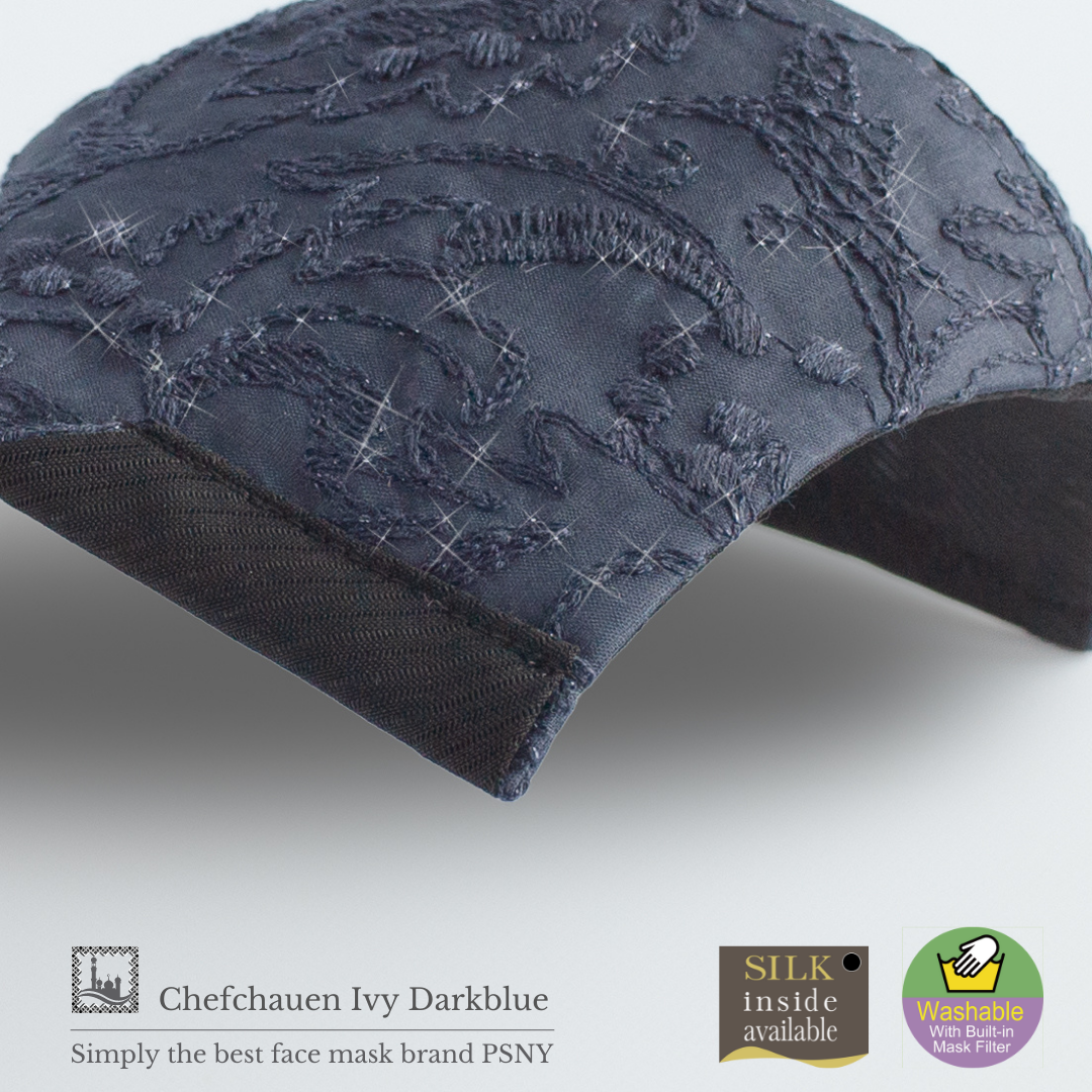 PSNY Chefchaouen 常春藤蕾絲深藍色過濾面膜 CH15