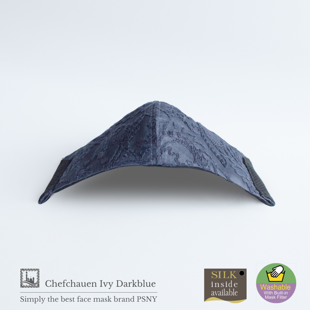 PSNY Chefchaouen 常春藤蕾絲深藍色過濾面膜 CH15