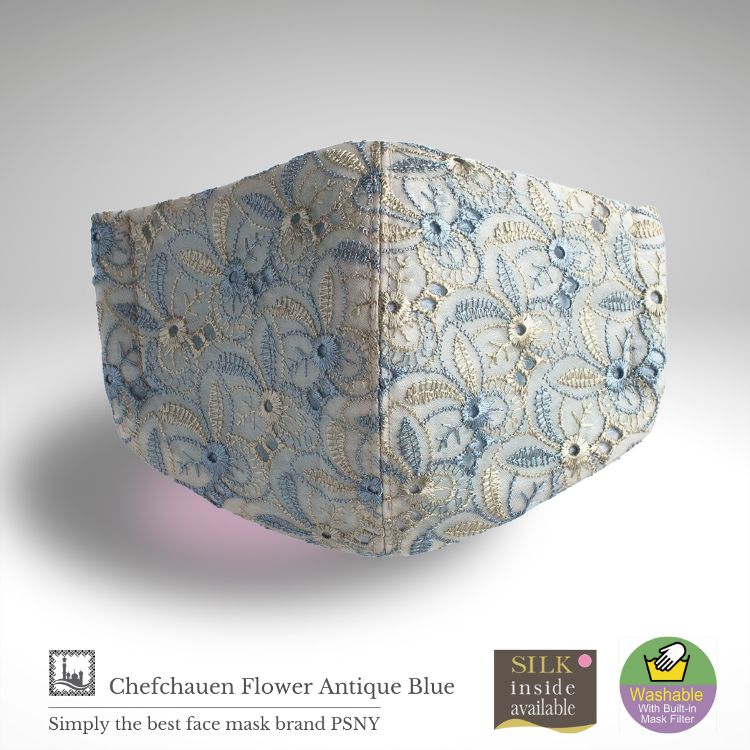 Chefchaouen Singh Flower 古董藍色過濾面膜 CH18