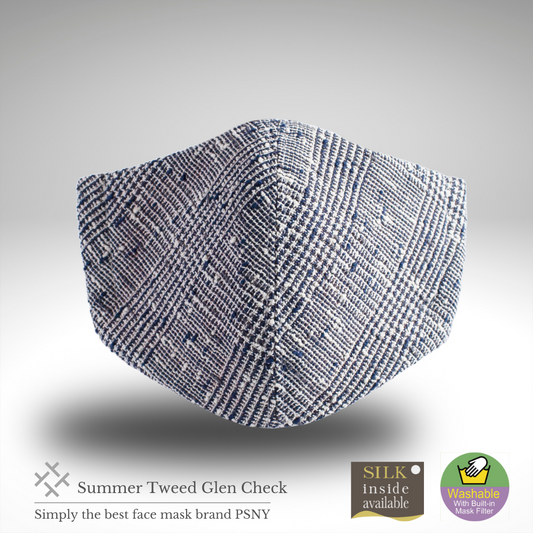 Summer Tweed・Houndstooth・Houndstooth★棉過濾口罩CK03
