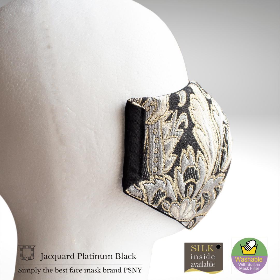 Beautiful Mask JP01 with Platinum Jacquard 黑色濾鏡