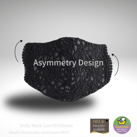 Doily 蕾絲黑色高級定製過濾面膜 LD10