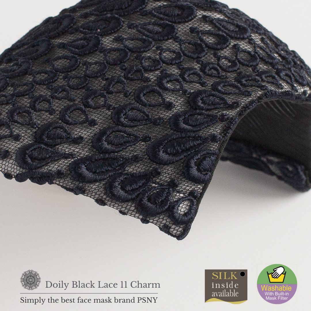 Doily 蕾絲黑色魅力過濾面膜 LD11
