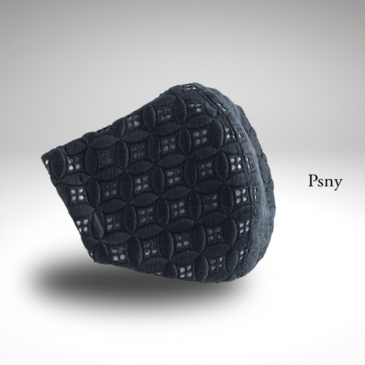Doily 蕾絲圓形黑色過濾面膜 LD17