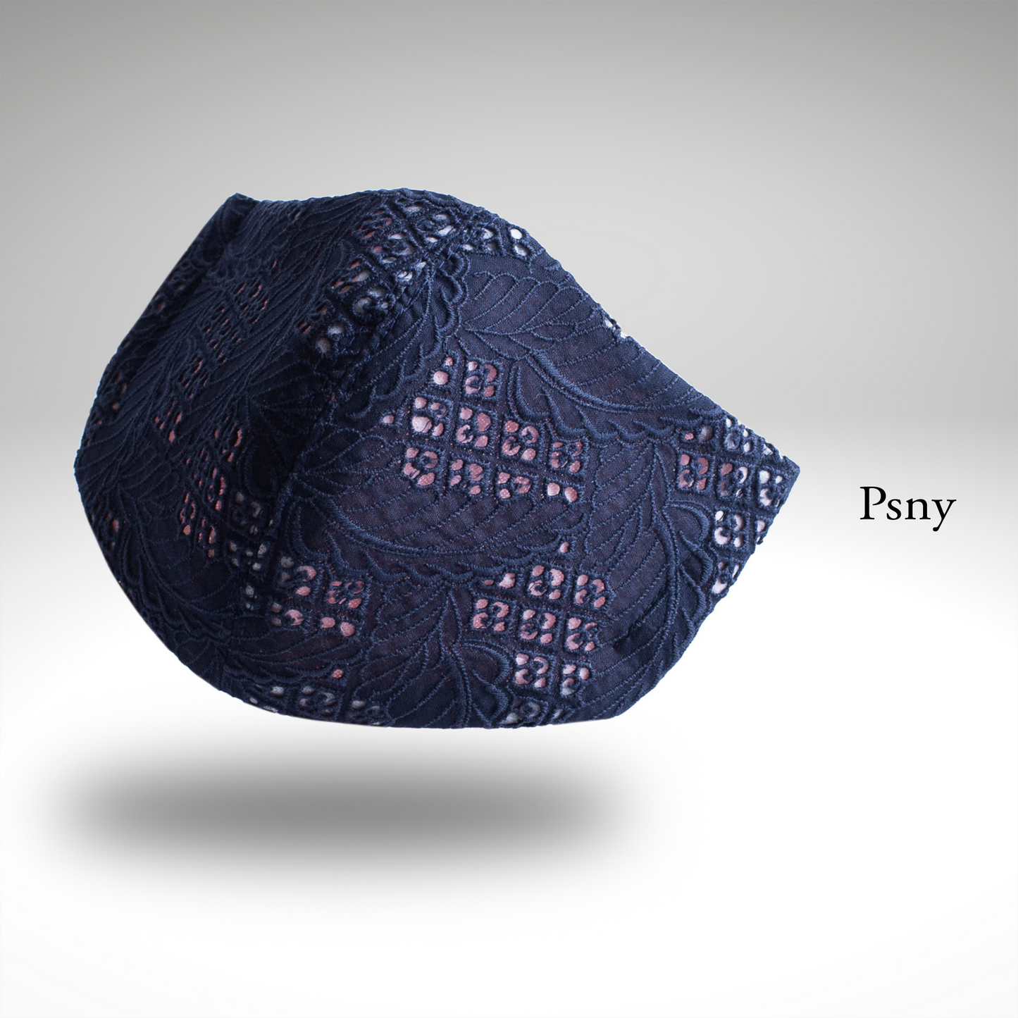 Doily 蕾絲深藍 2 片面膜連過濾面膜 LD19