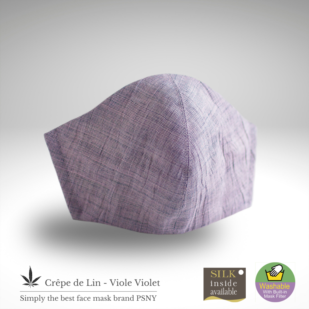 Crepe Viol 紫色亞麻 Chijimi Omi 面膜 PC02