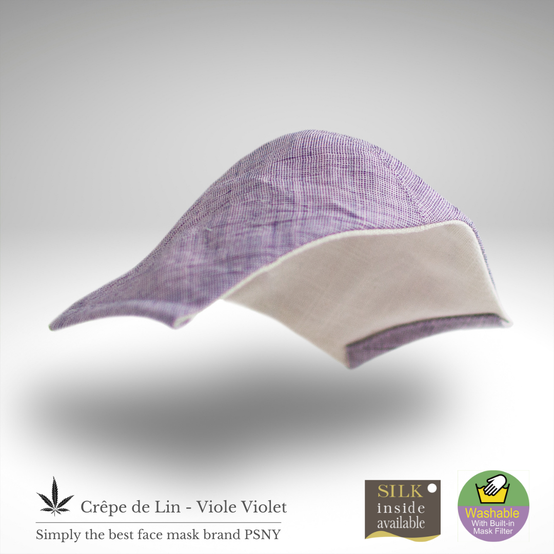 Crepe Viol 紫色亞麻 Chijimi Omi 面膜 PC02