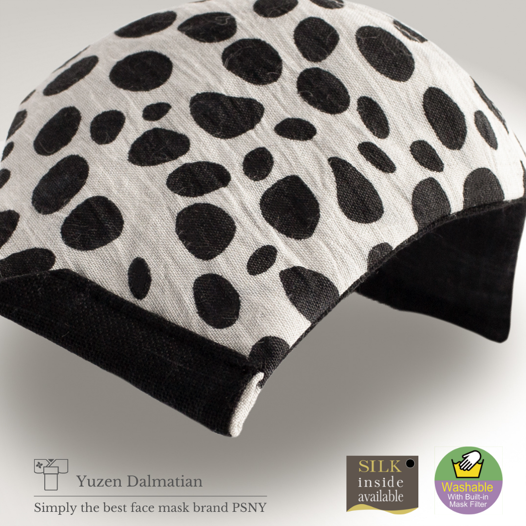 PSNY Yuzen Dalmatian 手揉亞麻柔軟過濾面膜 YR11