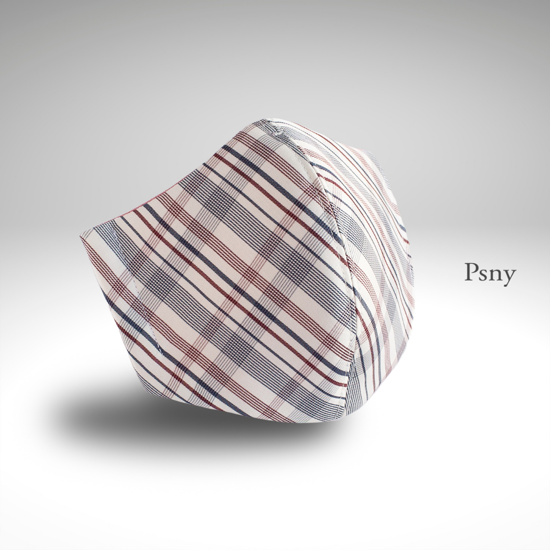 Zen Silk Madras Check Mask with Pollen Filter ZZ11