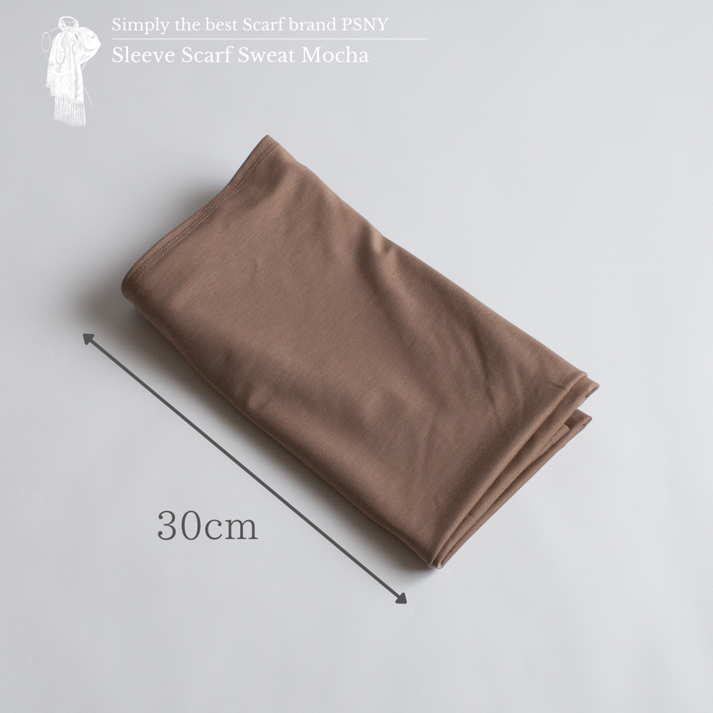 Sleeve Stole Mocha Sweat Type Shoulder with Sleeves Casual SS02