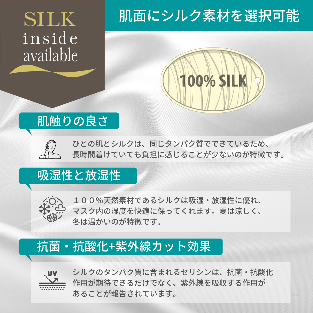 PSNY Zen Silk Check Brown Mask with Filter Mask ZZ20