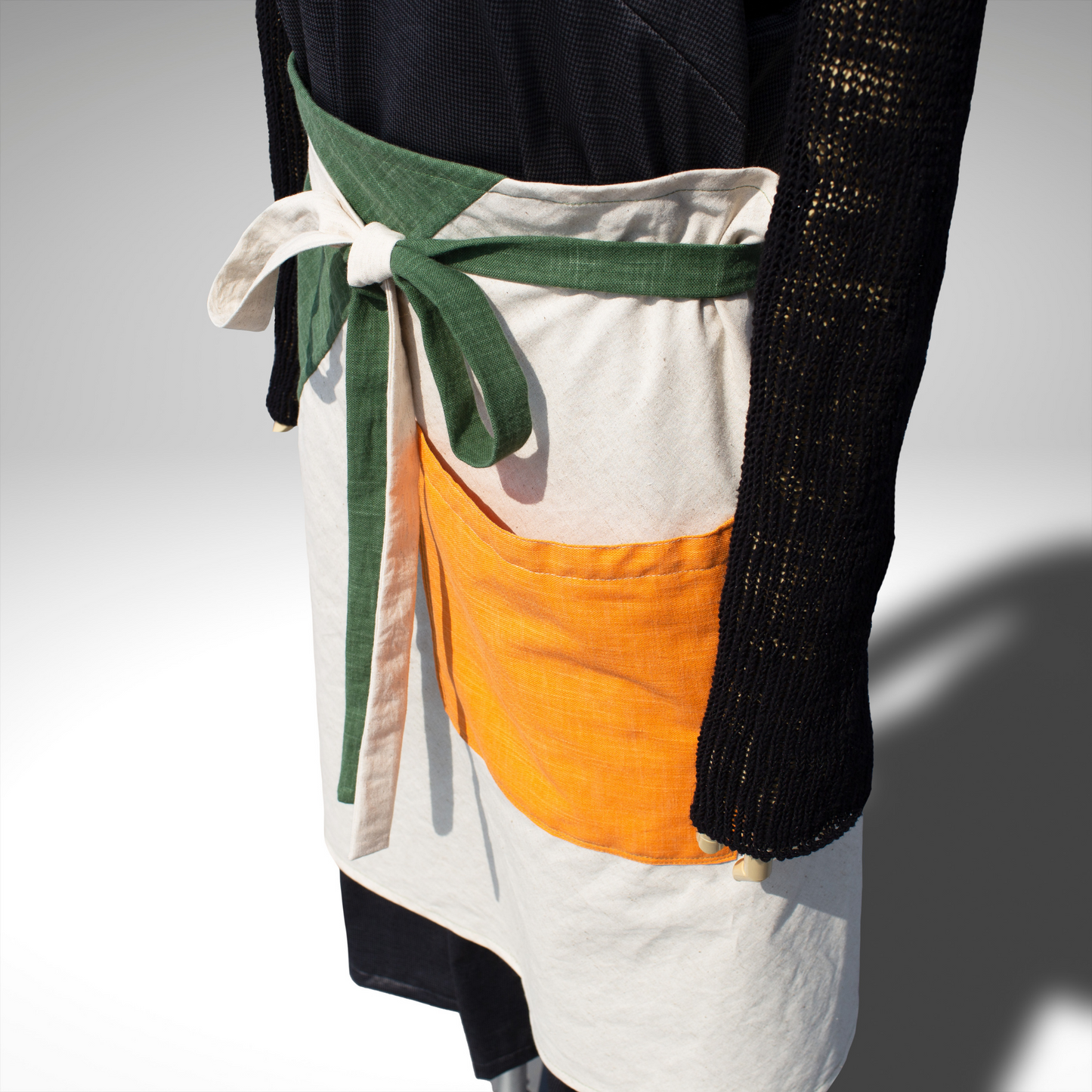 3 colors cotton waist apron long size sommelier apron AP04