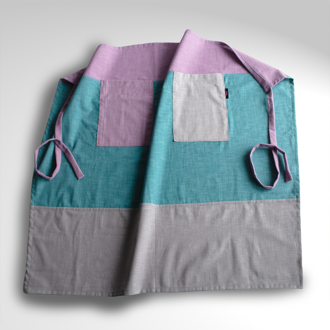 3 colors cotton waist apron long size AP03