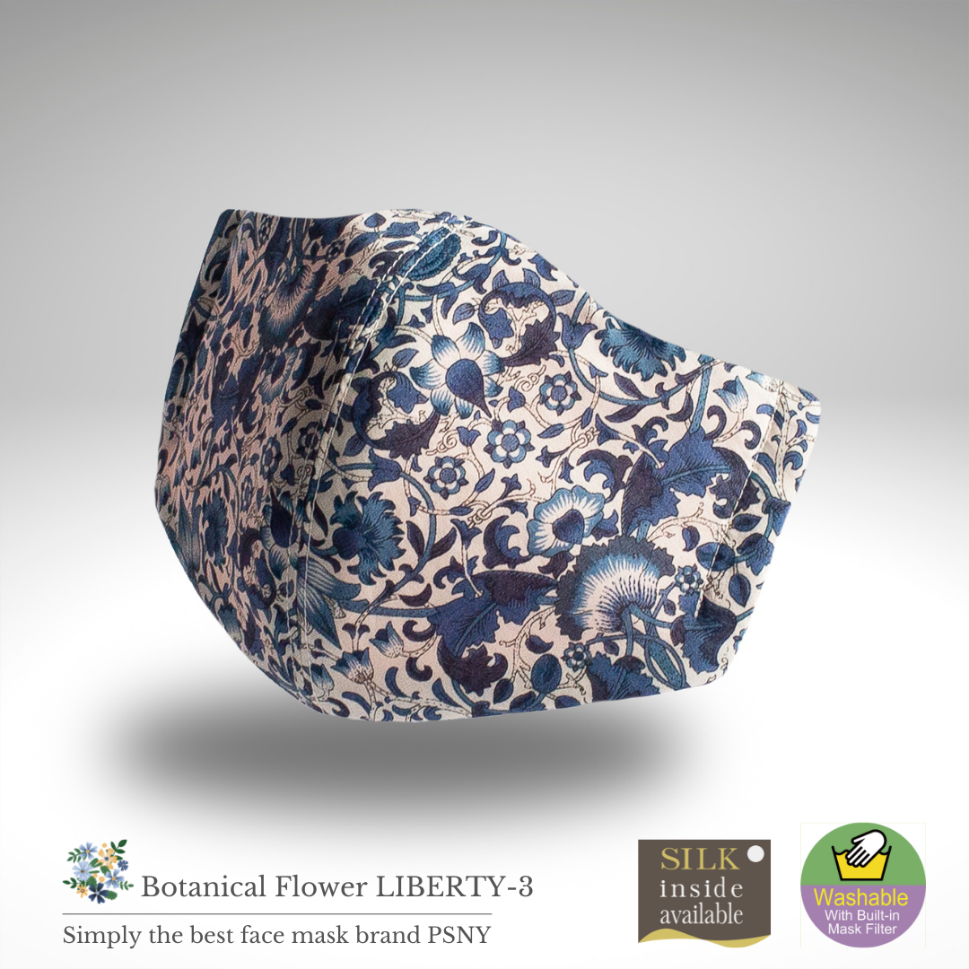 Botanical Tana Lawn Liberty Pattern Mask BF05