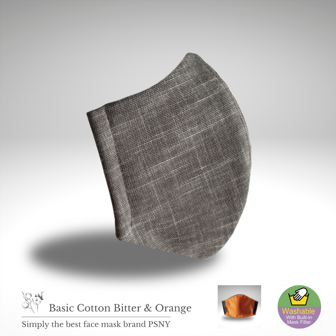 Basic Cotton Bitter Orange Filter Mask CC04