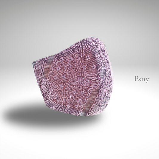 PSNY Chefchaouen Lace Violet Pink Filter Mask CH03