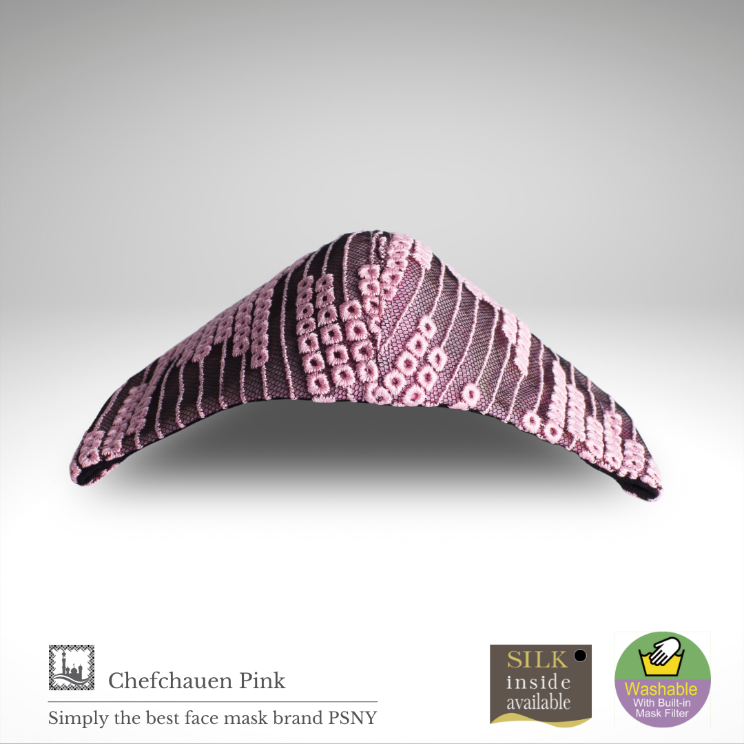 Chefchaouen Race Pink filter mask CH22