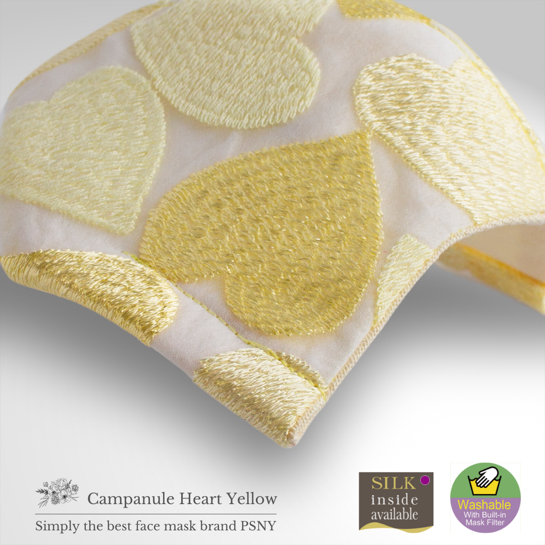 Heart Campanule Lace ★Yellow Filtered Mask Kosa Mimosa Free Shipping CP16
