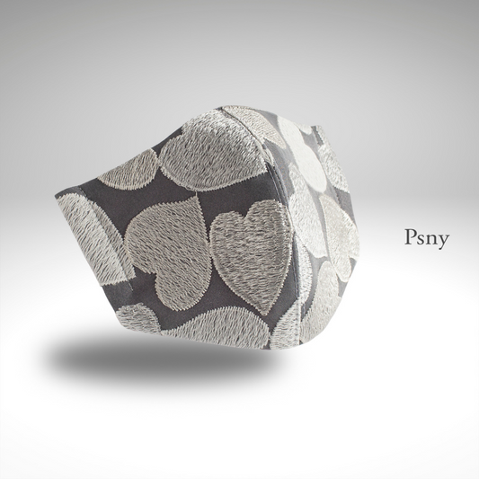 PSNY Heart's Campanule Lace ★Gray Filtered Mask CP18