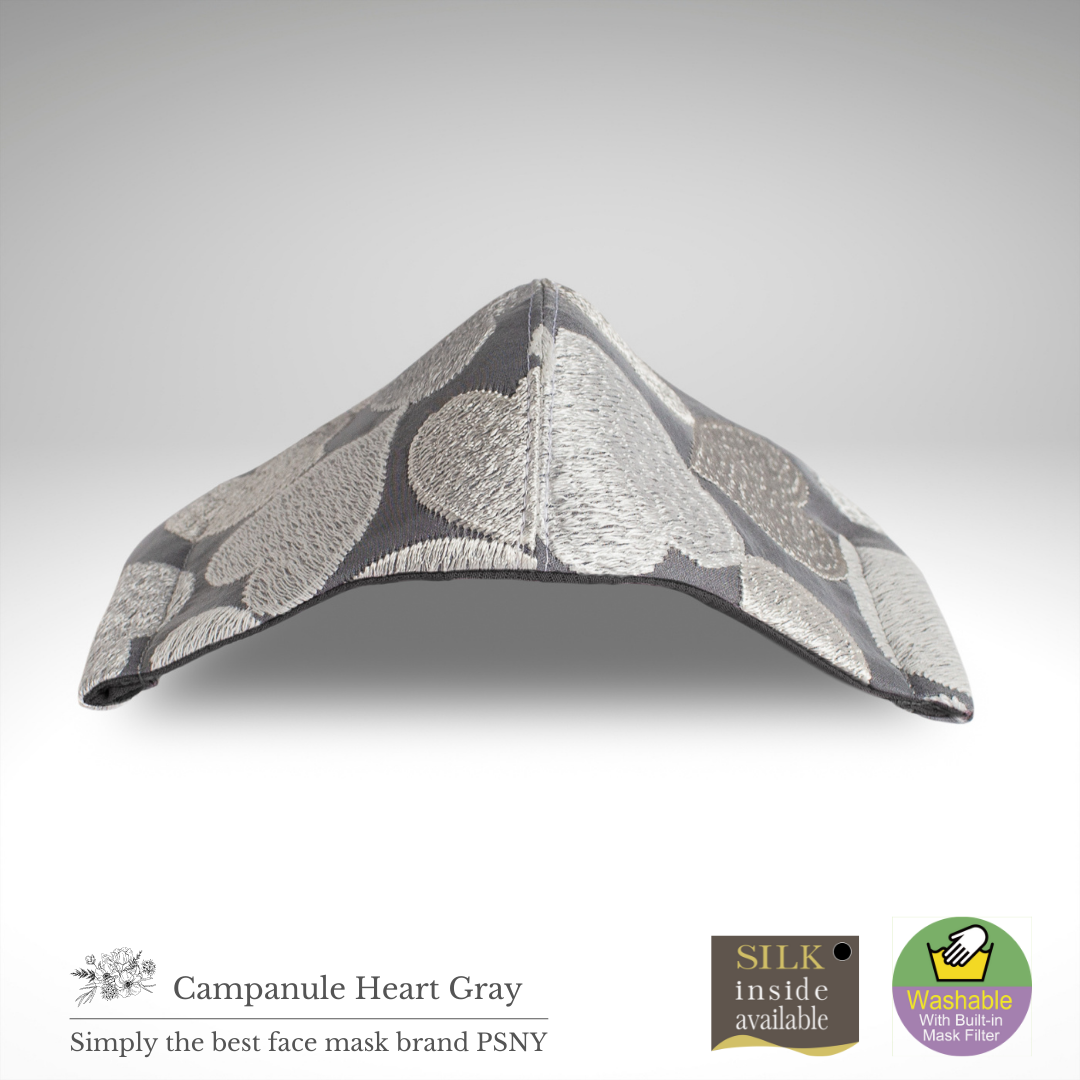 PSNY Heart's Campanule Lace ★Gray Filtered Mask CP18