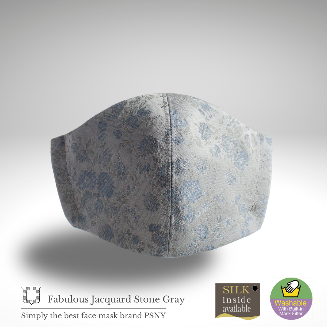Jacquard Ice Gray Stone Filter Mask FJ02