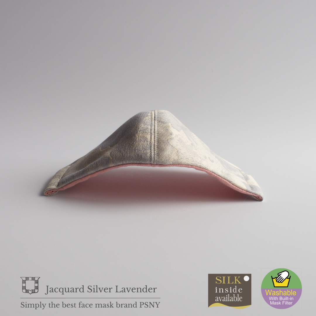 Jacquard Silver Lavender Filter Mask FJ07