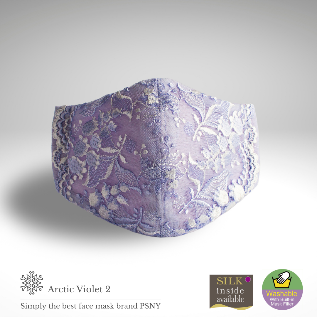 Arctic Lace Violet 2 Lavender Filter Mask LA02