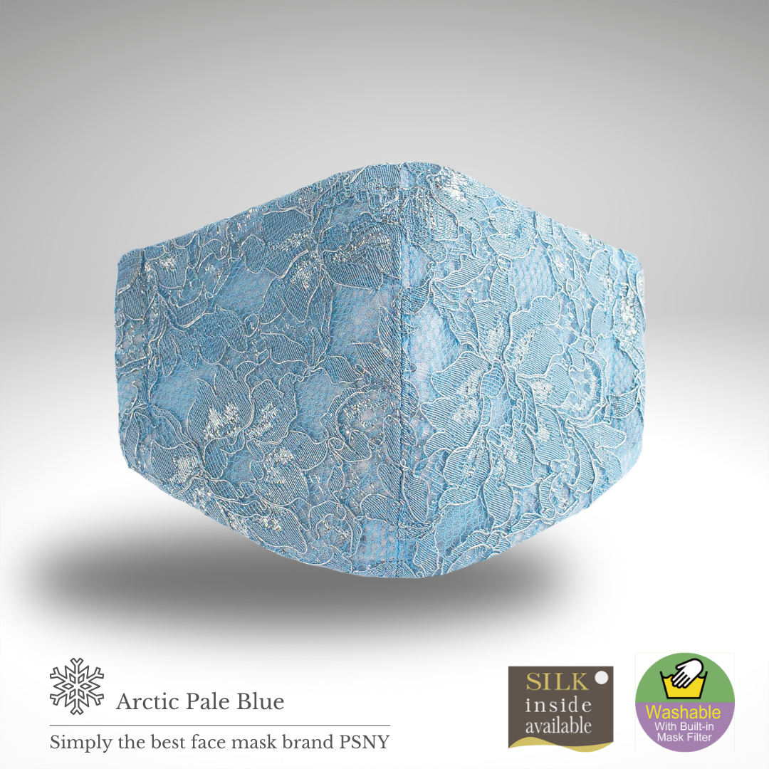 Arctic Lace Pale Blue Filter Mask LA14