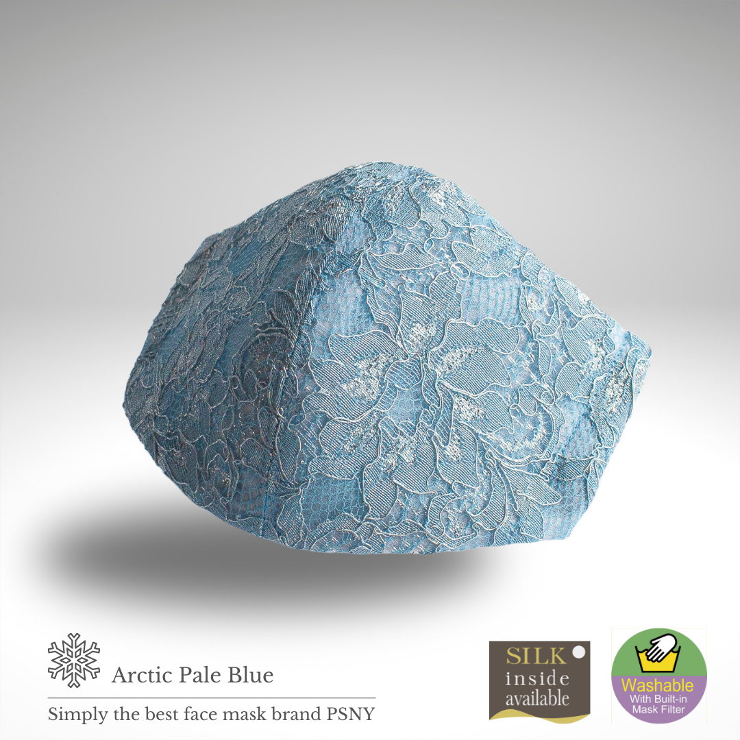 Arctic Lace Pale Blue Filter Mask LA14