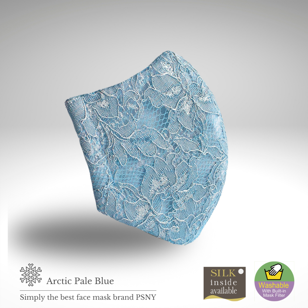 Arctic Lace Pale Blue Filter Mask LA14